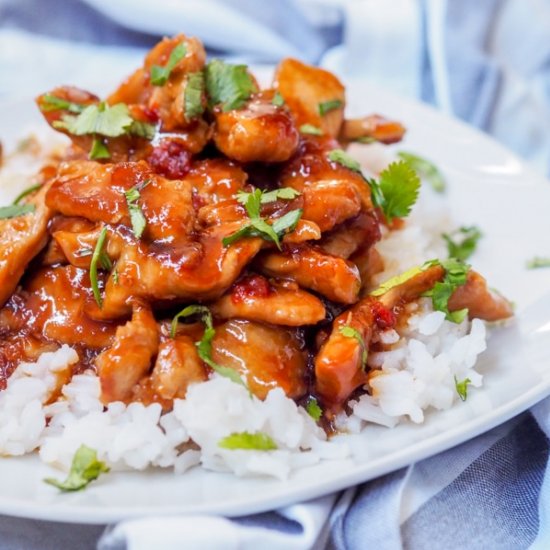 Mongolian Pork Stir Fry