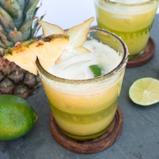 Pineapple Starfruit Tequila Tonic