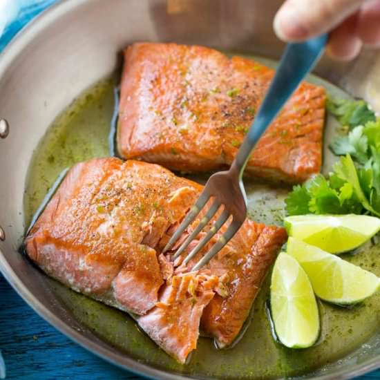 Honey Lime Salmon