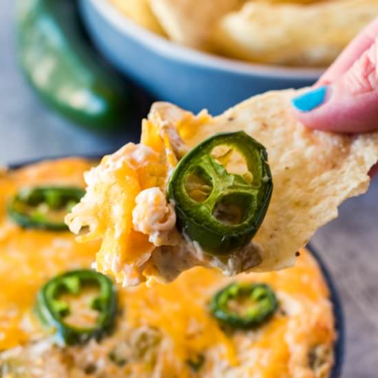 Cheesy Jalapeño Popper Dip