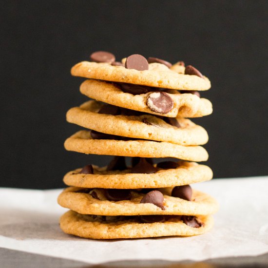 Vegan Chocolate Chip Cookies