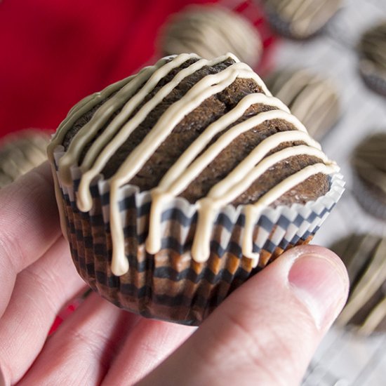 Chocolate Carmel Muffins