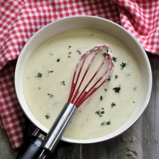 Garlic Parmesan Cheese Sauce