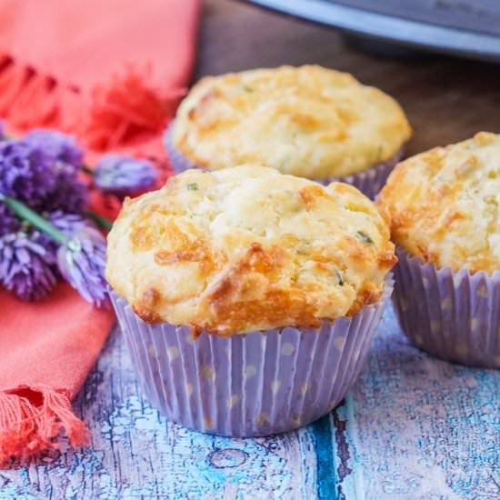 Cheddar Chive Muffins