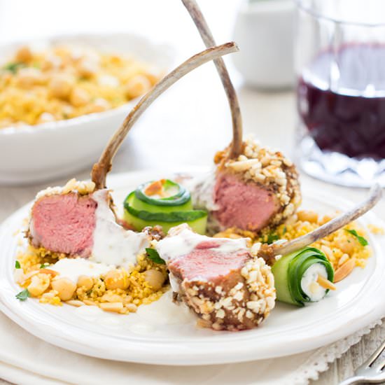 Moroccan Spiced Rack of Lamb