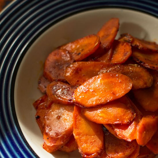 Red Chile Glazed Carrots