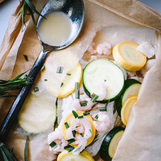 Filet of Sole in Parchment Paper