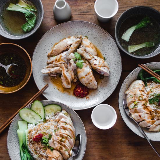 Hainanese Chicken Rice