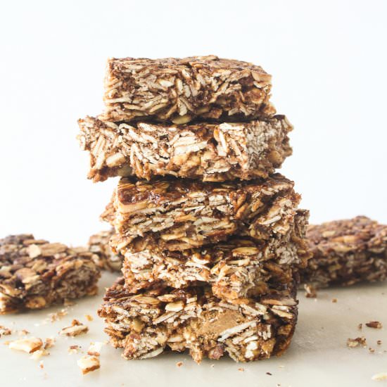 Almond Butter Granola Bars