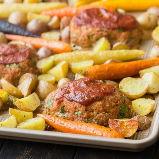 Mini Turkey Meatloaves