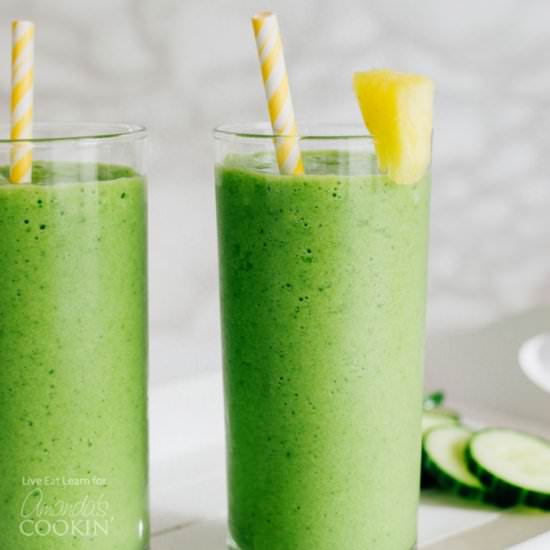 Cucumber Tropical Smoothie