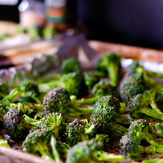 Indian Roasted Broccoli