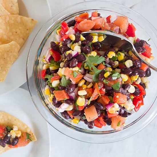 Black Bean and Corn Salsa