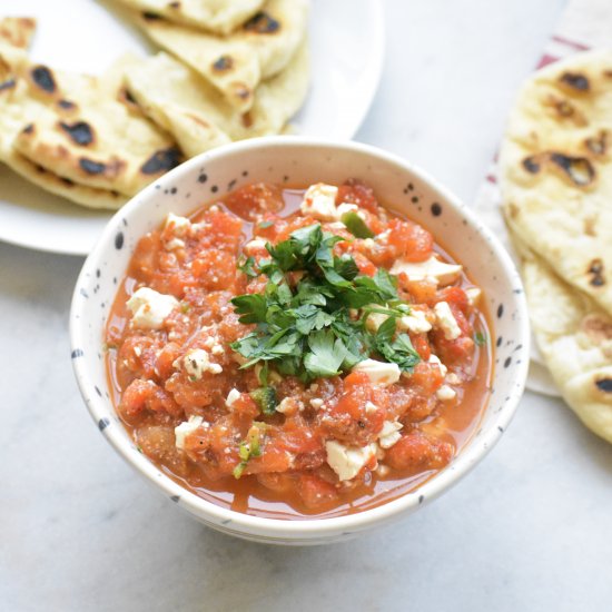 Roasted Red Pepper and Feta Dip