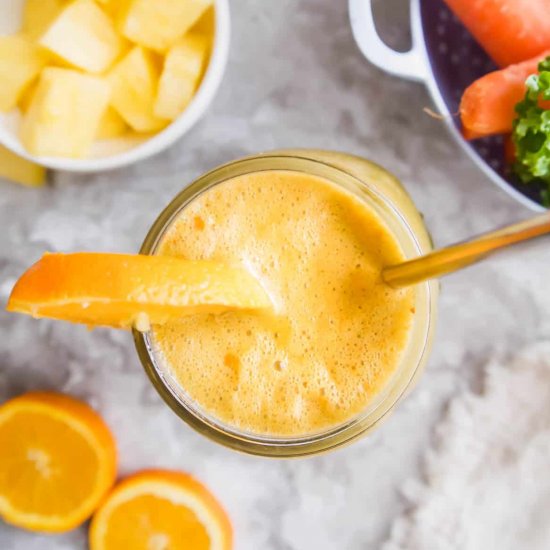 Tropical Kale Carrot Orange Juice