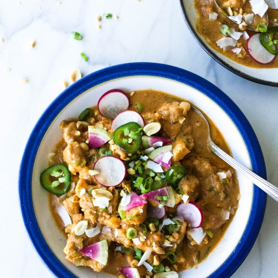 Spicy Cauliflower Satay