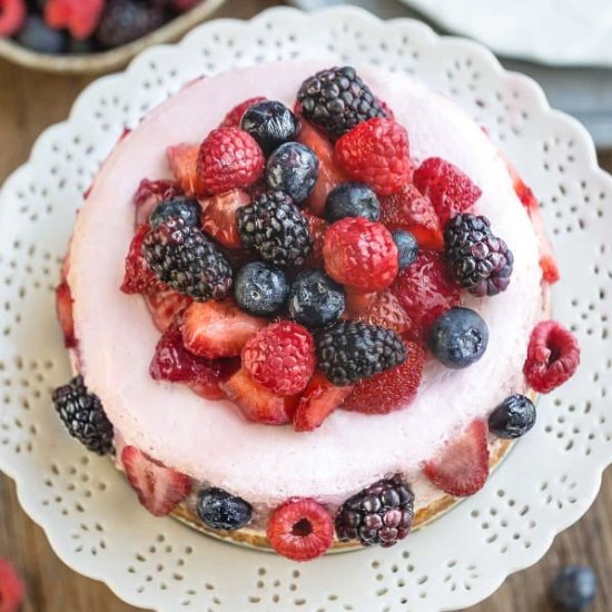 Mixed Berry Cheesecake