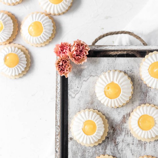 Lemon Meringue Cookie Tarts