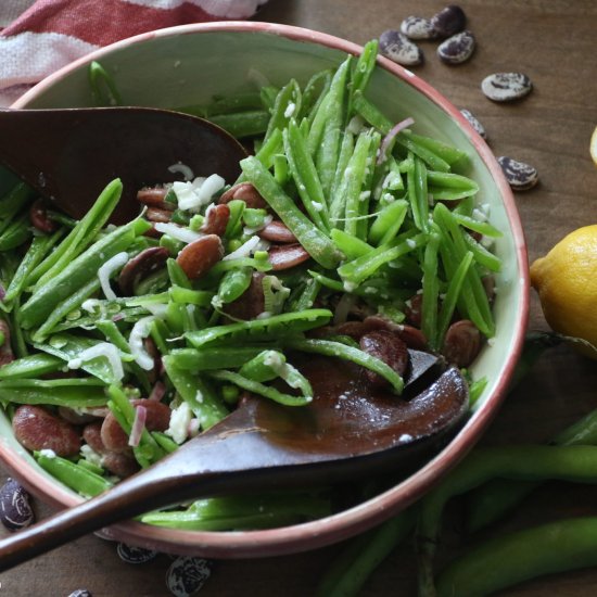 Sugar Snap Bean Salad