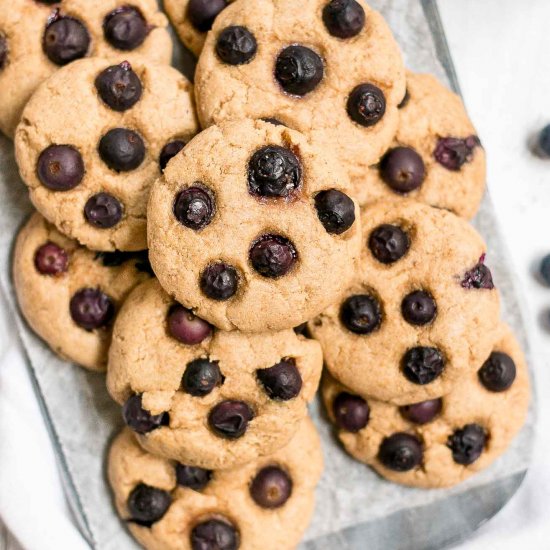 Healthy Blueberry Cookies