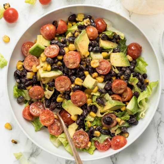 Vegetarian Taco Mason Jar Salad