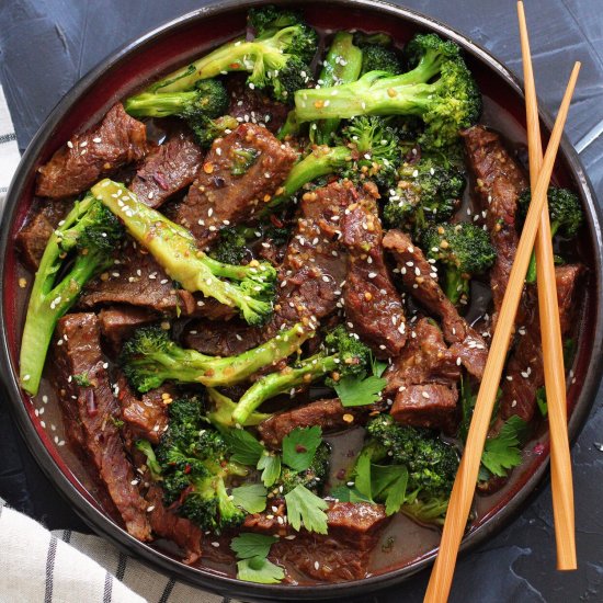 Instant Pot Beef and Broccoli