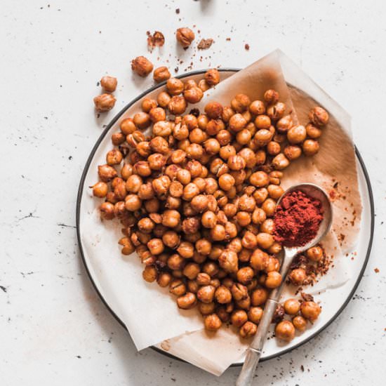 How to make crunchy chickpeas