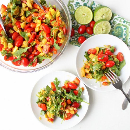 Grilled Summer Squash Salad