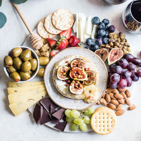 Sweet and Salty Baked Brie