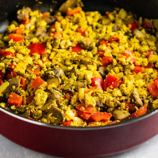 Vegan Tofu Scramble