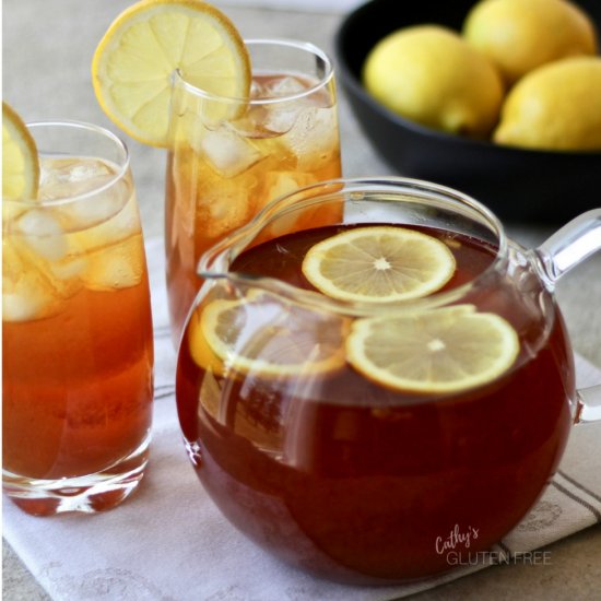 Iced Lemon Tea with Rawy Honey