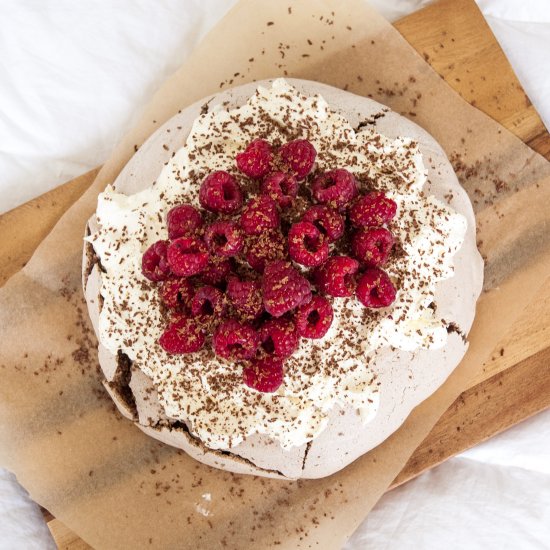 Chilli Chocolate Pavlova