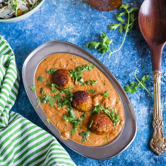 Bottle Gourd Dumpling Curry