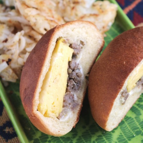 Sausage, Egg & Cheese Kolache