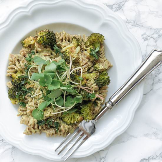 Vegan Creamy Avocado Pasta