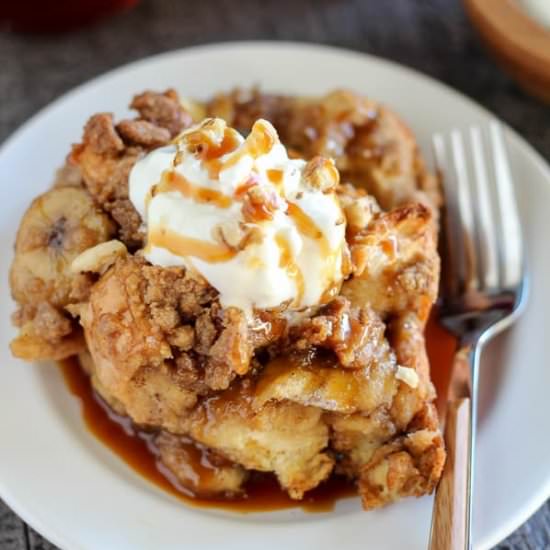 Brown Sugar Banana French Toast