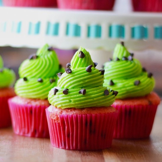 Watermelon Cupcakes