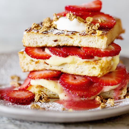 Strawberry Shortcake French Toast