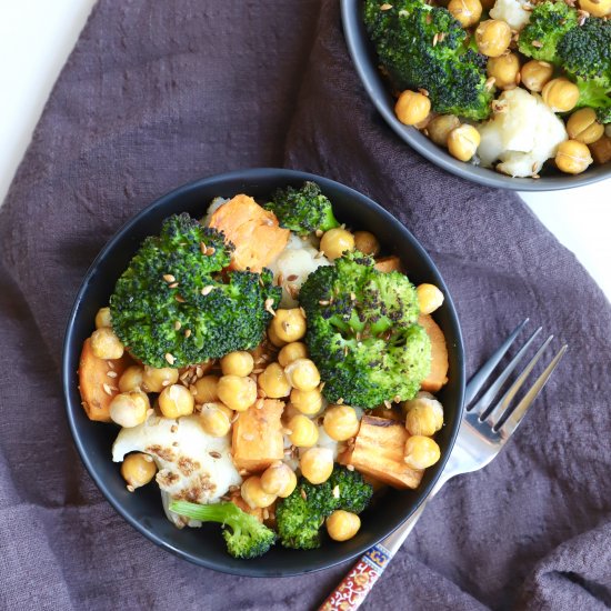 Sweet Potato Buddha Bowl