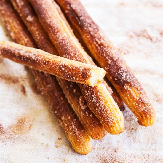 Easy Baked Churros