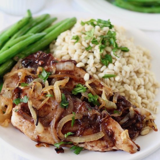 Caramelized Onion Chicken