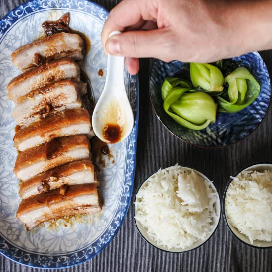 Sweet Soy and Garlic Crispy Pork