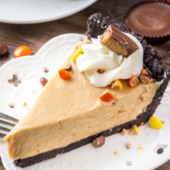 No Bake Peanut Butter Pie