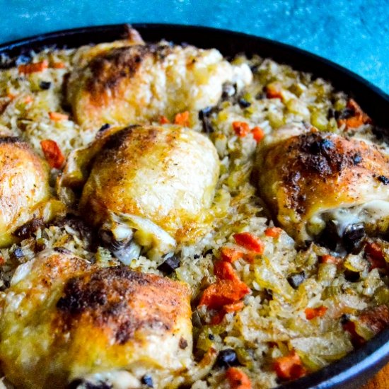 Chicken and Rice Skillet