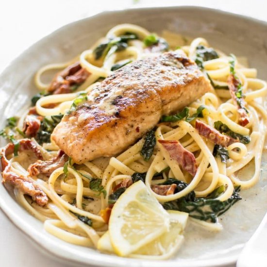 Creamy Tuscan Salmon