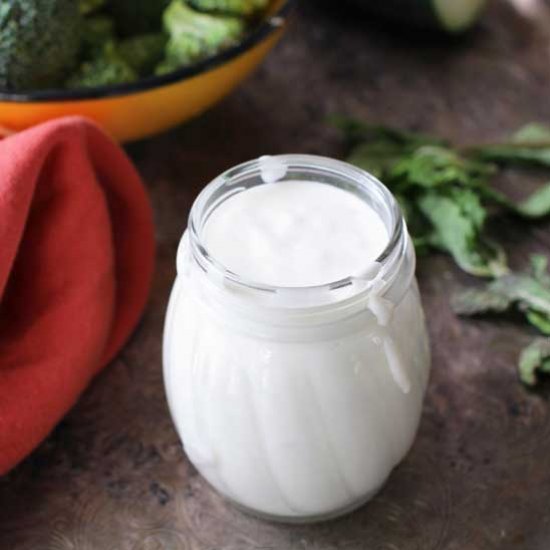 Small Batch Goat Cheese Dressing