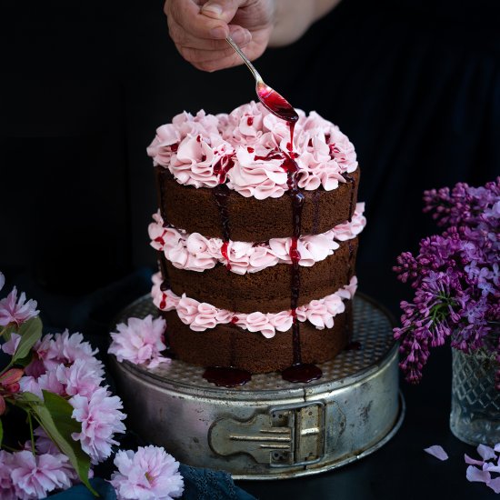 Chocolate layer cake