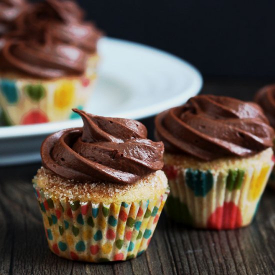 Churro Cupcakes