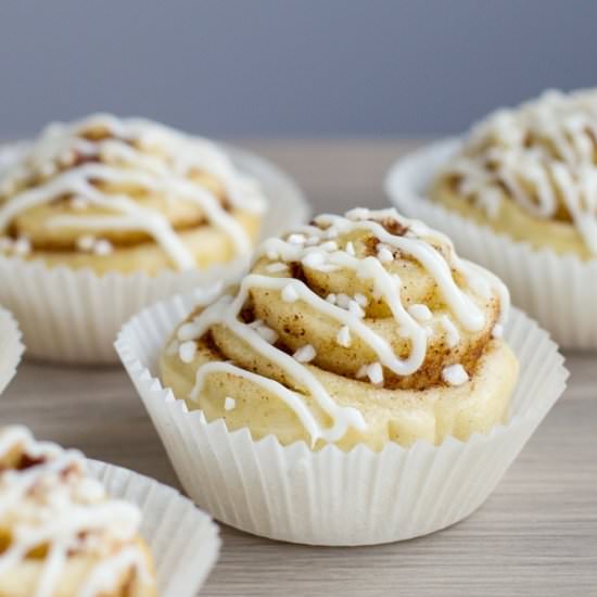 Cinnamon bun muffins