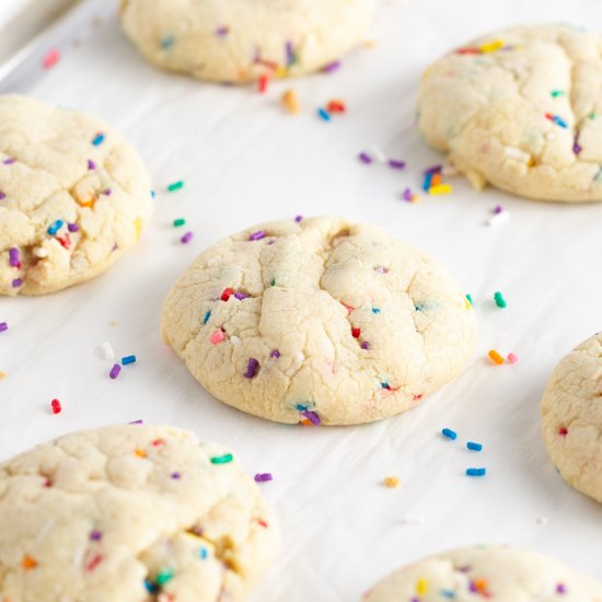 Sugar Cookies with Sprinkles